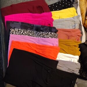 Colorful Leggings Collection/Bundle Of 15